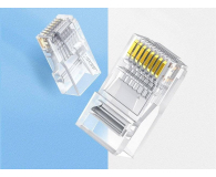 UGREEN Wtyczka RJ45 Cat 6 50961 10-pak przezroczysta - 1501476 - zdjęcie 4